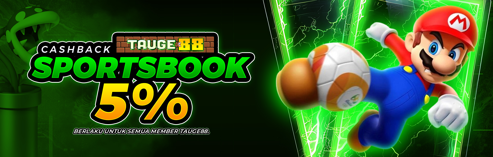 CASHBACK SPORTBOOK 5%	