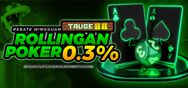 BONUS ROLLINGAN POKER Up To 0,3% - 0.5%	