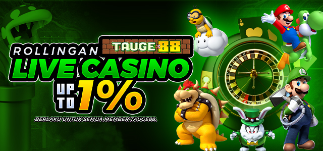 Bonus Rollingan CASINO 1%	