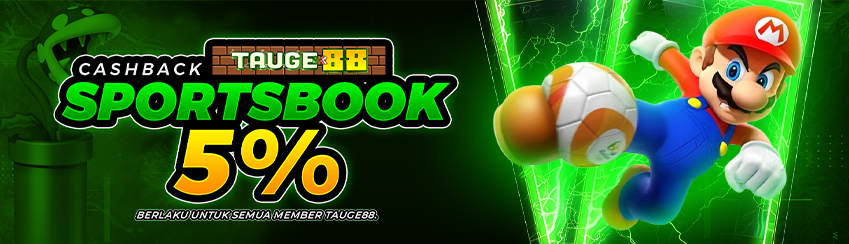 CASHBACK SPORTBOOK 5%